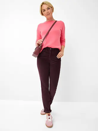 RAPHAELA BY BRAX | Businesshose LAURA NEW | dunkelrot